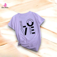 Love X Love Tee Half Sleeves