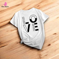 Love X Love Tee Half Sleeves