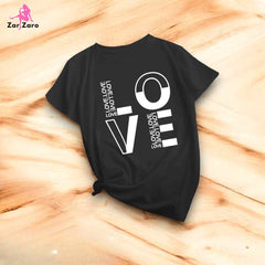 Love X Love Tee Half Sleeves