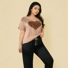 Caramel Heart Nightwear