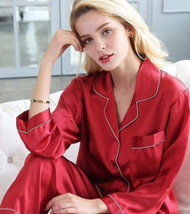 Red Silk Dress