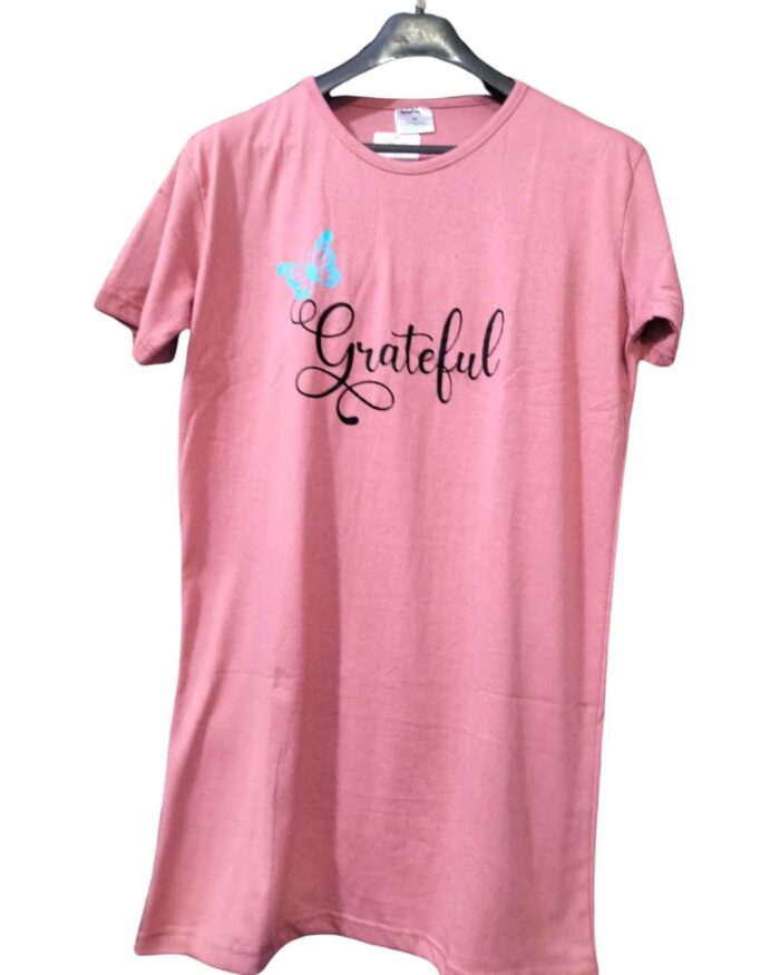 Grateful Printed Long Shirt For Women(3 Colors) - Image 4