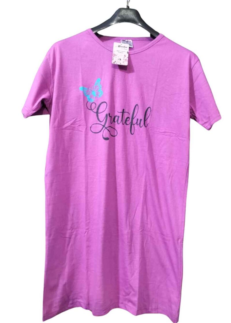 Grateful Printed Long Shirt For Women(3 Colors)