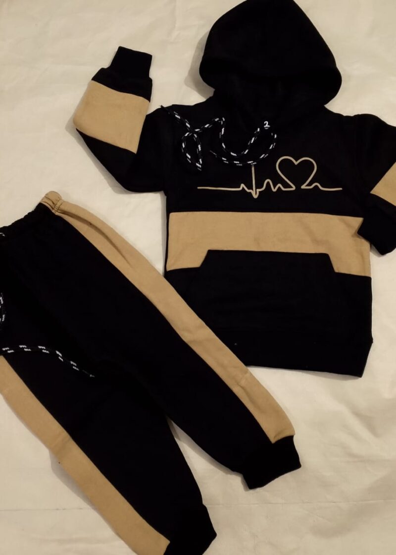 Featured image for ‘Lifeline Print Sweatshirt With Trouser Tracksuit For Kids Baby & Baba Both’