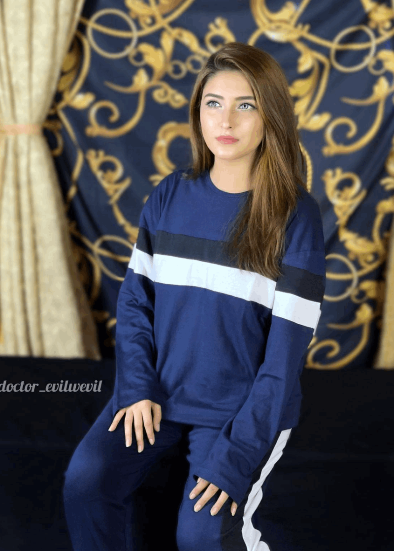 NAVY BLUE TRACK SUIT