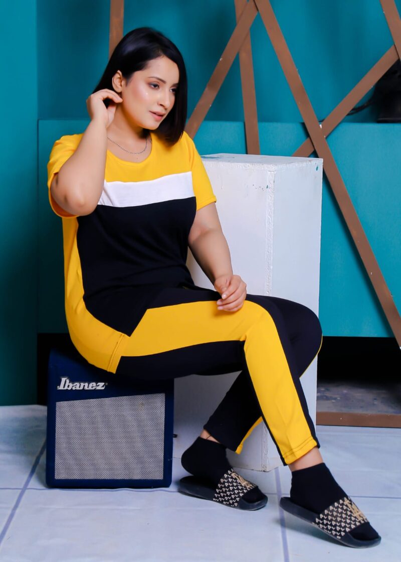 MULTI-YELLOW TRACK SUIT