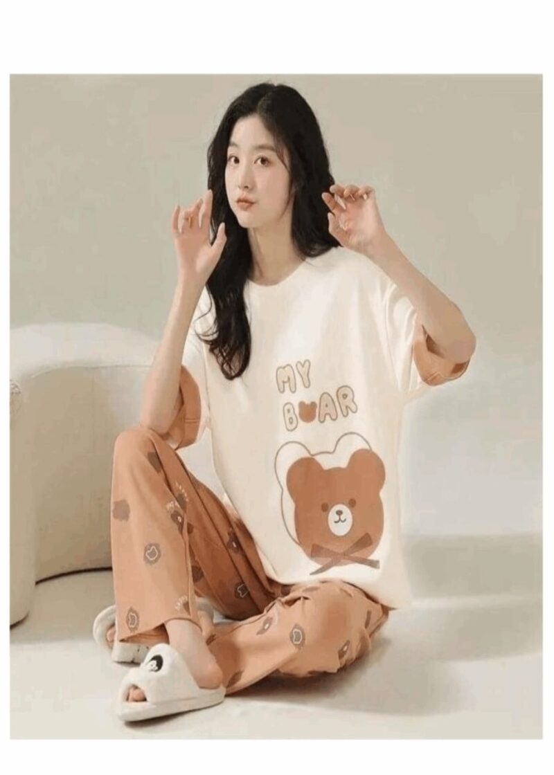 Off White My Bear Printed & Bear Printed Trouser