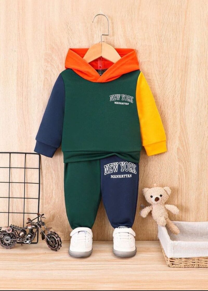 Featured image for ‘Stylish Colorful Sweatshirt With Trouser Tracksuit For Kids Baby & Baba Both’
