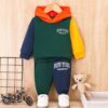 Stylish Colorful Sweatshirt With Trouser Tracksuit For Kids Baby & Baba Both
