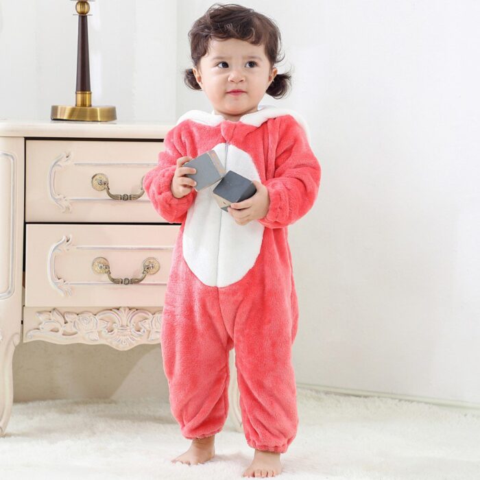 Unicorn Shape Hooded Jumpsuit - Image 8