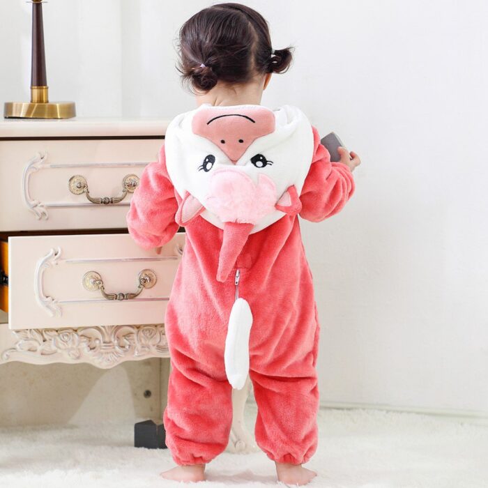 Unicorn Shape Hooded Jumpsuit - Image 6
