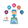 Educational Smart Interactive Islamic Voice Prayer Mat for Kids – Learn Salah with Fun! - Image 4