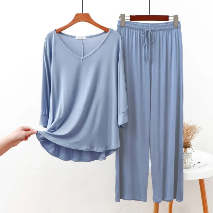 Sky Blue Women nightwear